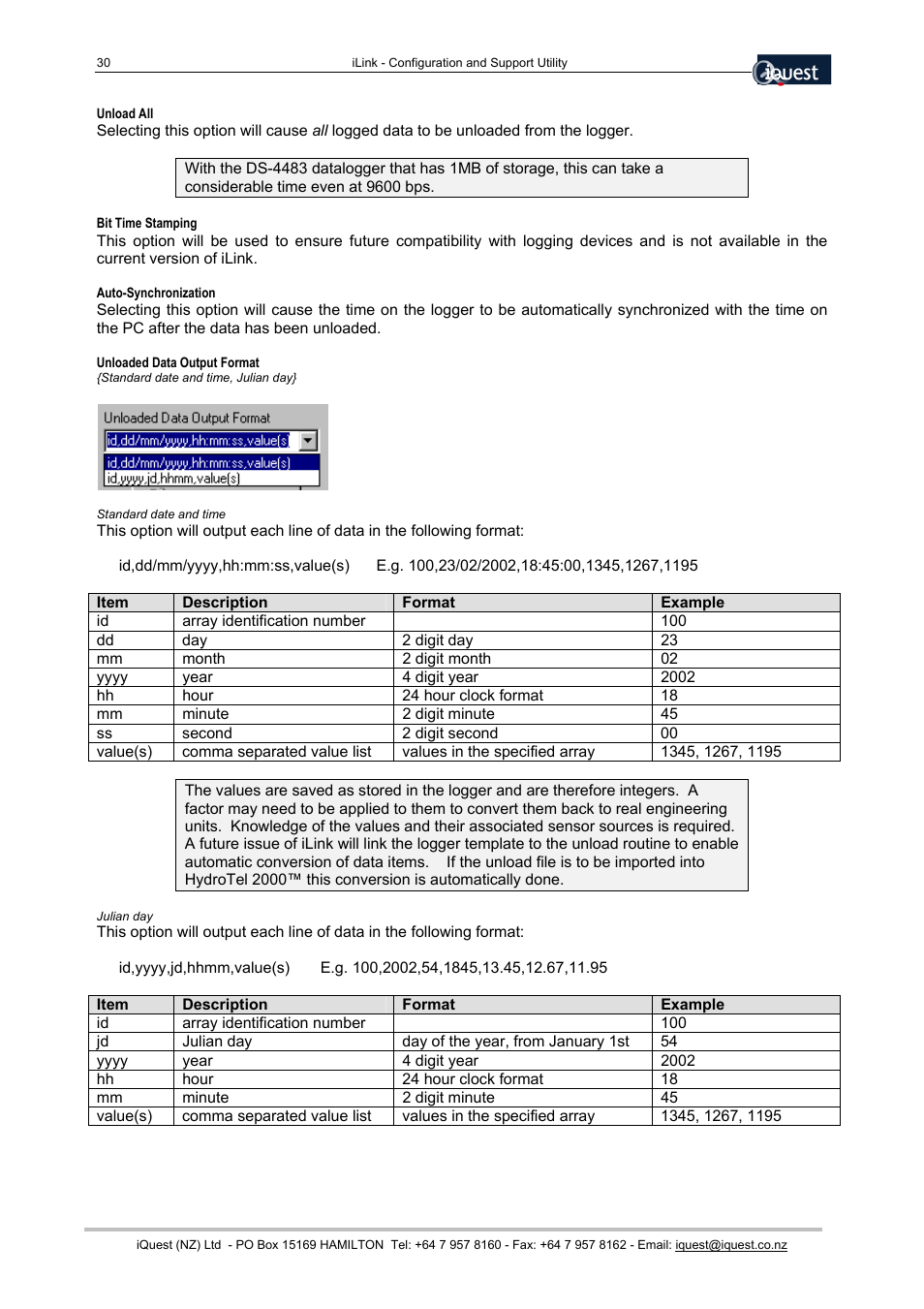 Xylem SDI-12 Data Logger iLink User Manual | Page 30 / 69