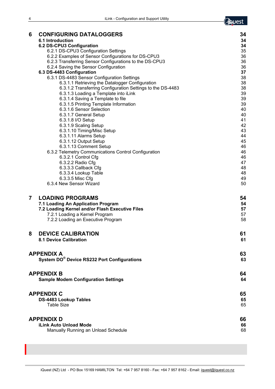 1 installation and overview | Xylem SDI-12 Data Logger iLink User Manual | Page 4 / 69