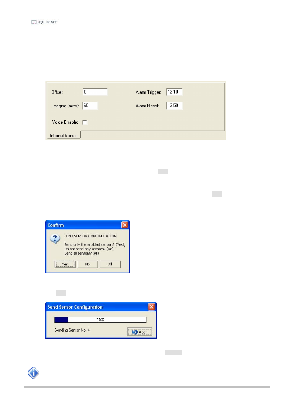 Xylem SDI-12 Data Logger iRIS 220, iRIS 320, iRIS 350, iRIS 150, iRIS 300 User Manual | Page 70 / 111