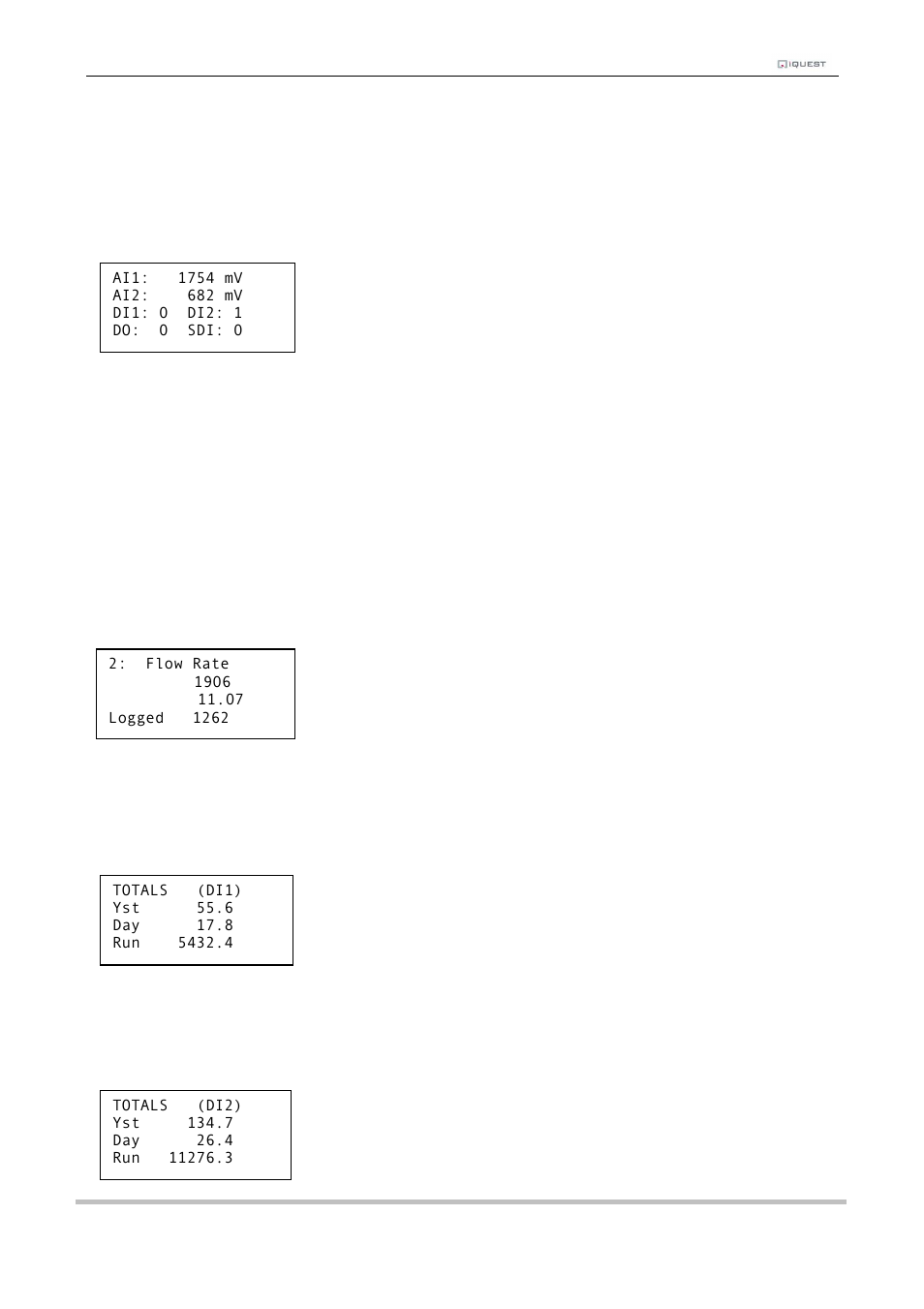 Xylem iRIS 150 GPRS DATALOGGERS User Manual | Page 31 / 53
