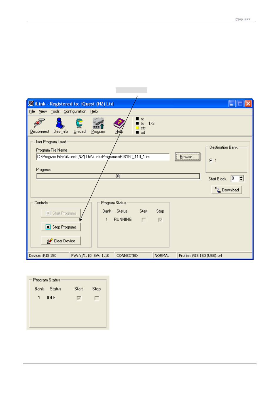3 iris executive firmware upgrade procedure | Xylem iRIS 150 GPRS DATALOGGERS User Manual | Page 47 / 53