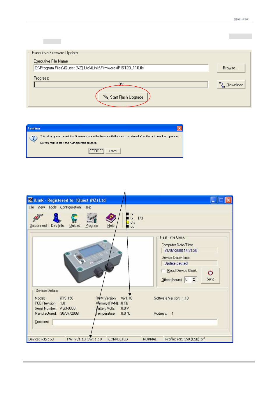 Xylem iRIS 150 GPRS DATALOGGERS User Manual | Page 49 / 53
