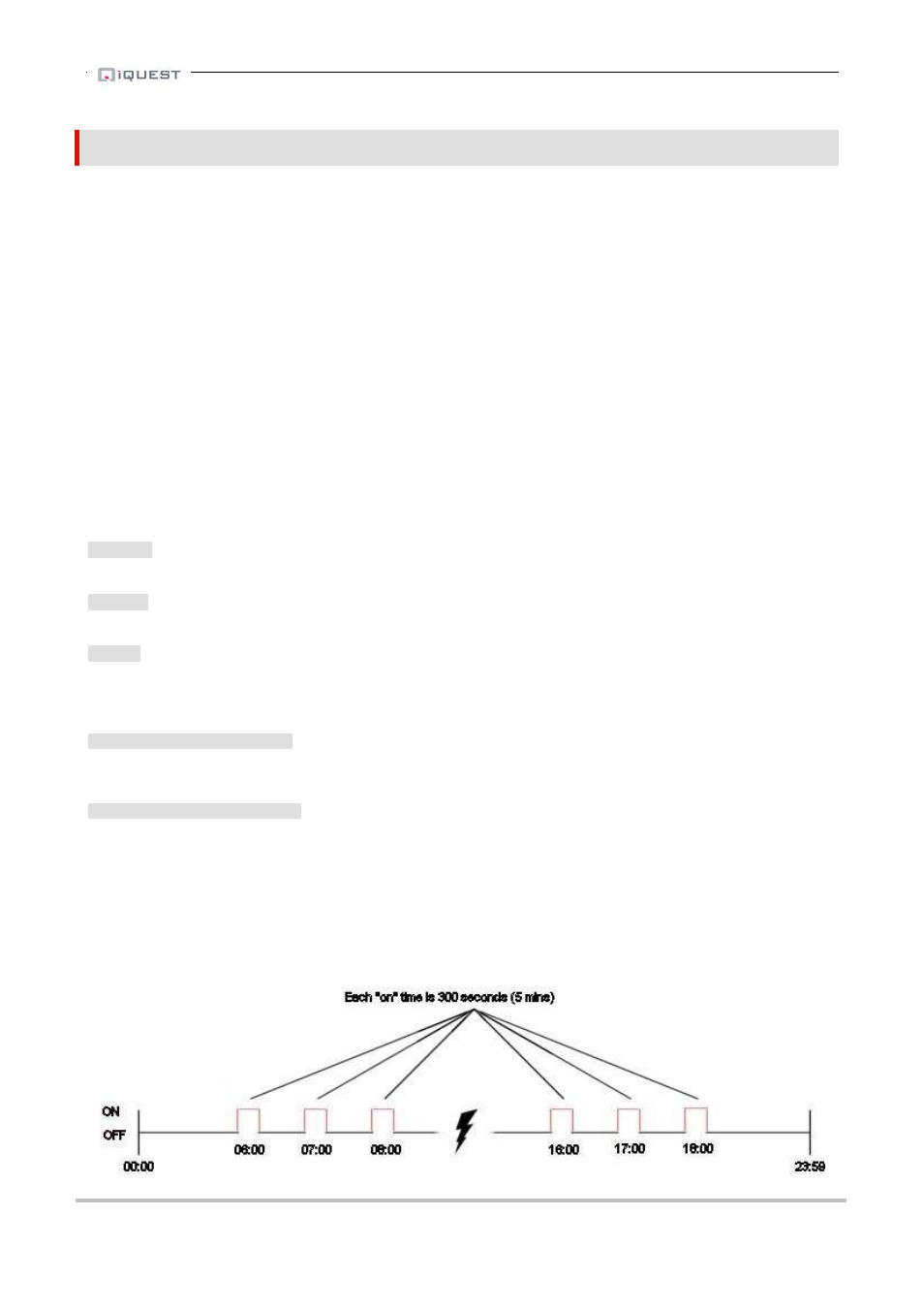 5 scheduled connection mode | Xylem iCE3 GPRS Variant User Manual | Page 12 / 29