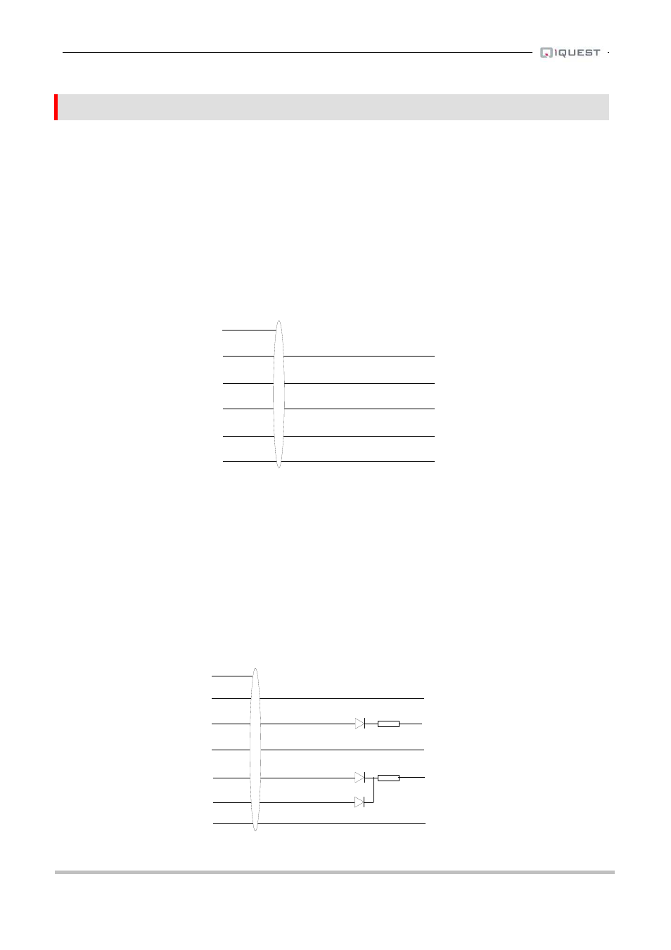 7 host (rs232) port - cable connections | Xylem iCE3 GPRS Variant User Manual | Page 23 / 29