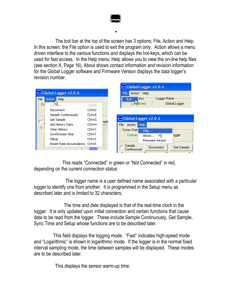 Xylem GL500-2-1 Data Logger User Manual | Page 13 / 32
