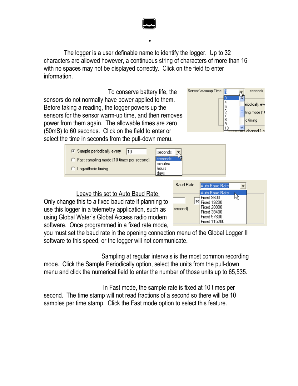 Xylem GL500-2-1 Data Logger User Manual | Page 20 / 32