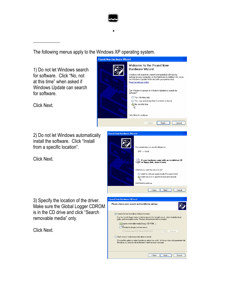 Xylem GL500-2-1 Data Logger User Manual | Page 6 / 32