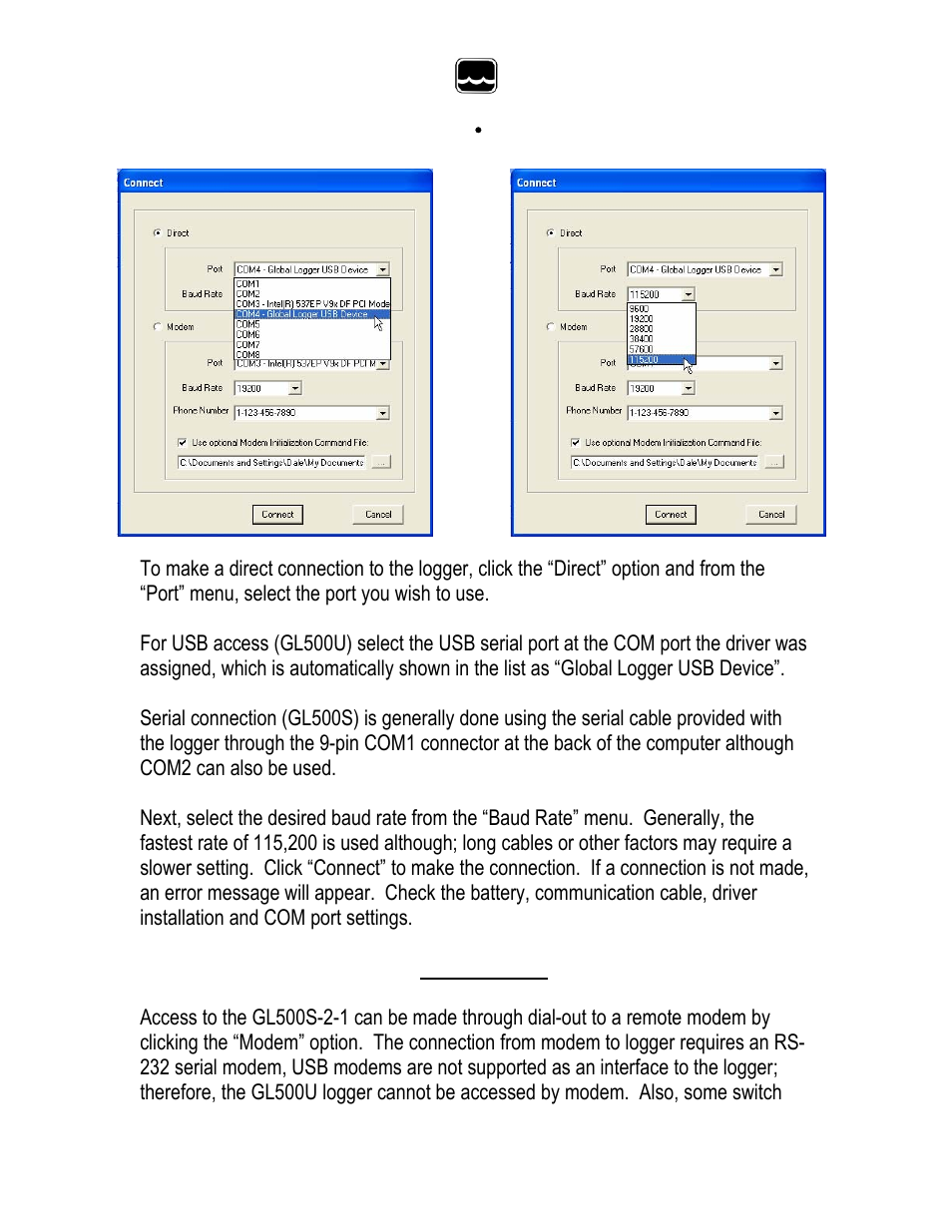 Xylem GL500-2-1 Data Logger User Manual | Page 9 / 32