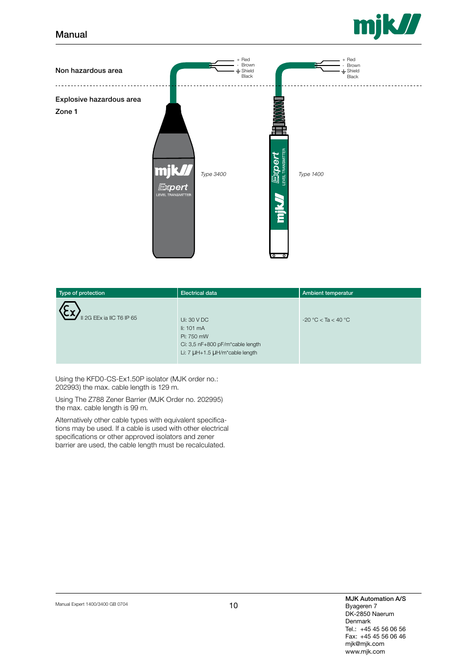 Manual | Xylem Expert 3400 User Manual | Page 10 / 16