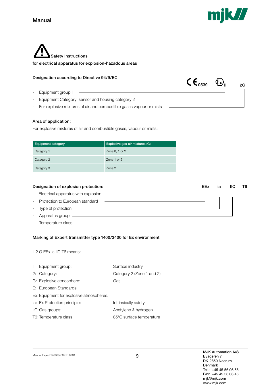 Manual | Xylem Expert 3400 User Manual | Page 9 / 16