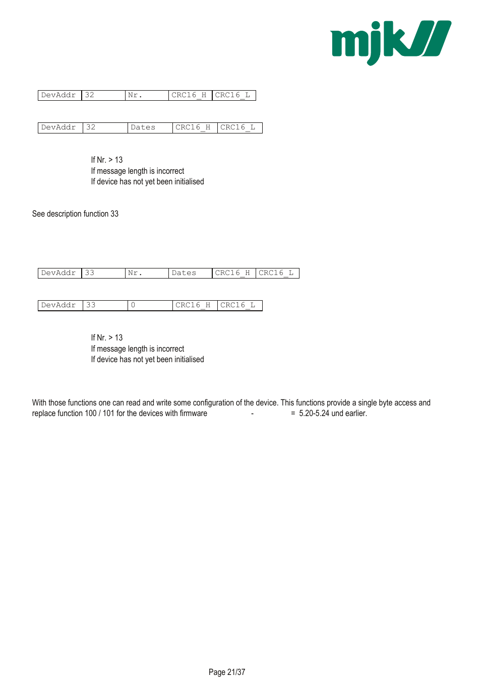 Xylem Expert 7060_7070_Modbus User Manual | Page 15 / 37