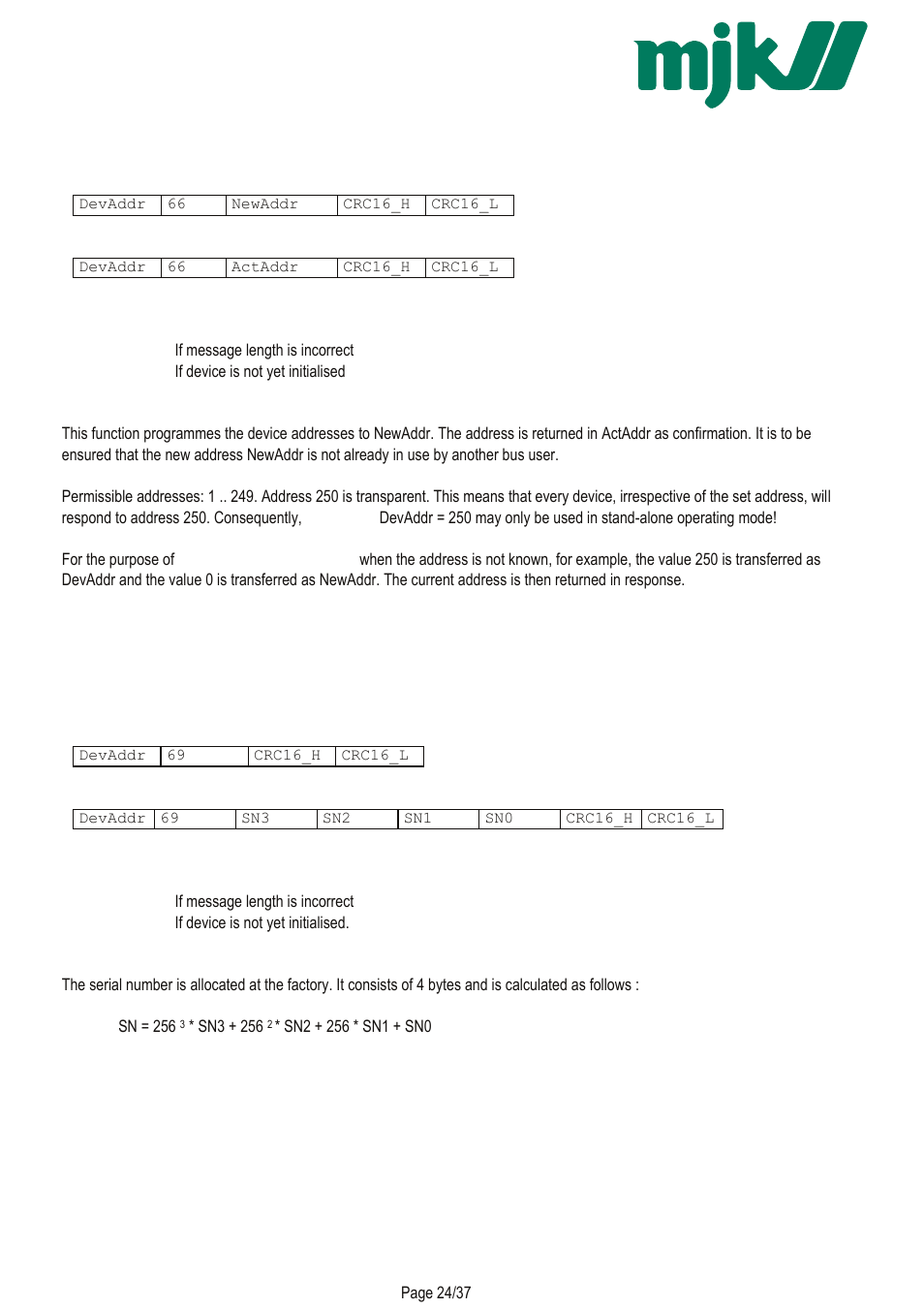 Xylem Expert 7060_7070_Modbus User Manual | Page 18 / 37