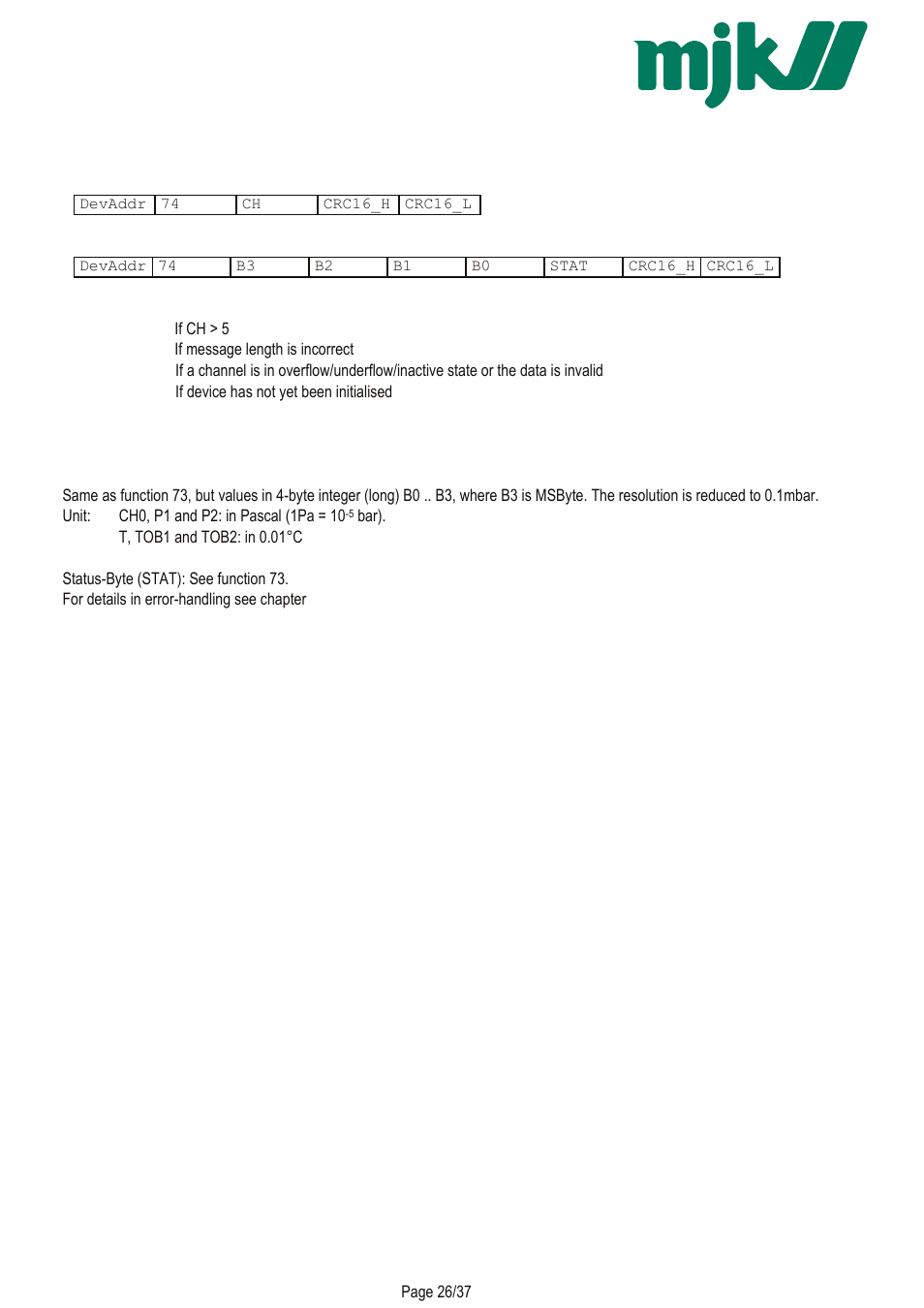 Xylem Expert 7060_7070_Modbus User Manual | Page 20 / 37