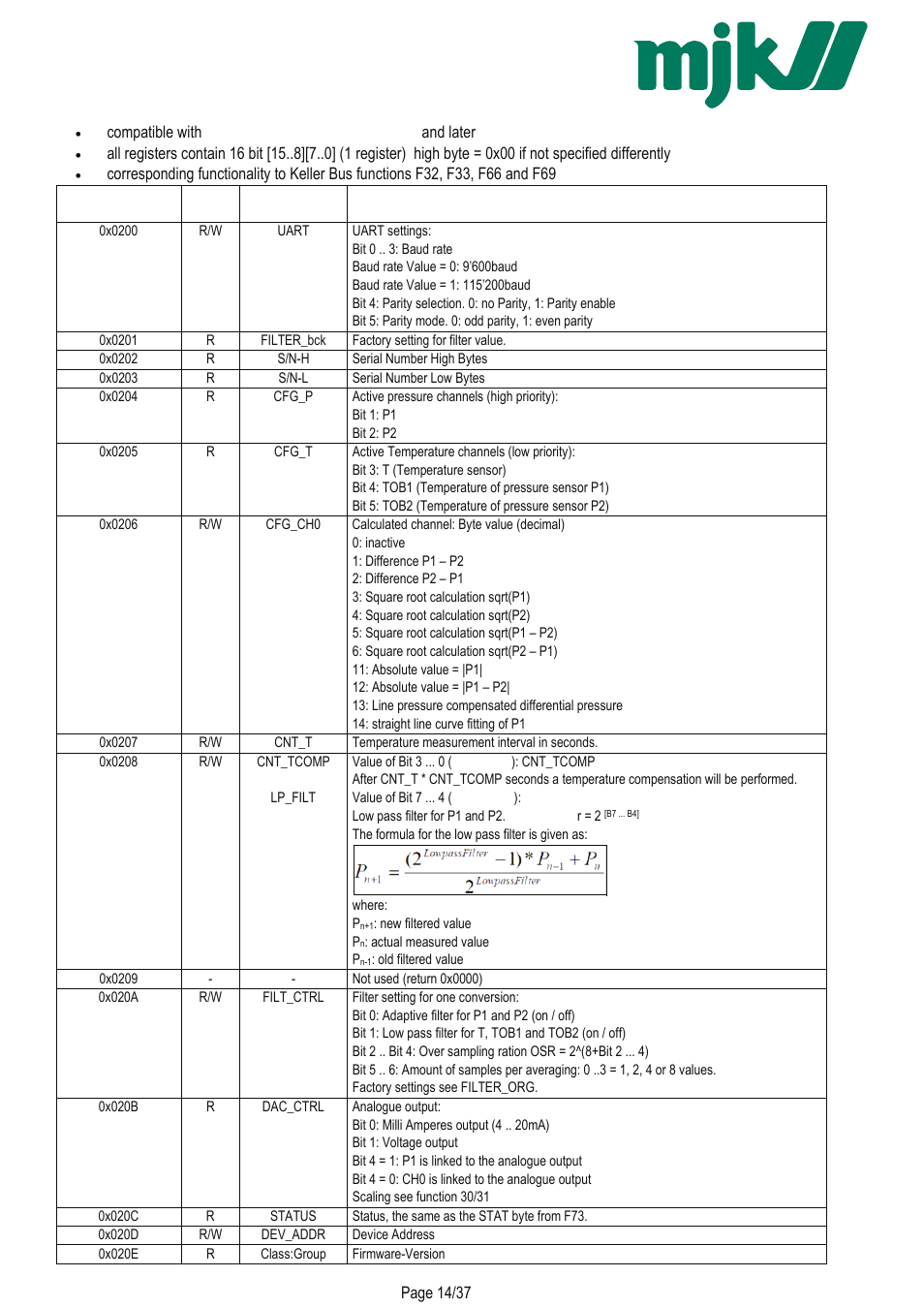 Xylem Expert 7060_7070_Modbus User Manual | Page 8 / 37