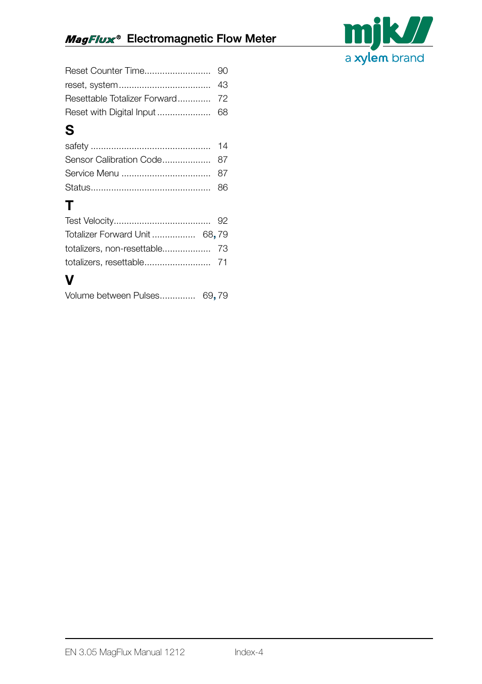 Xylem Magflux Electromagnetic Flow Meter User Manual | Page 148 / 150