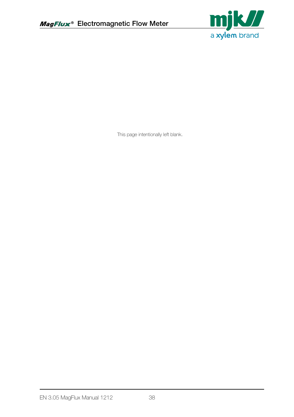 Xylem Magflux Electromagnetic Flow Meter User Manual | Page 38 / 150
