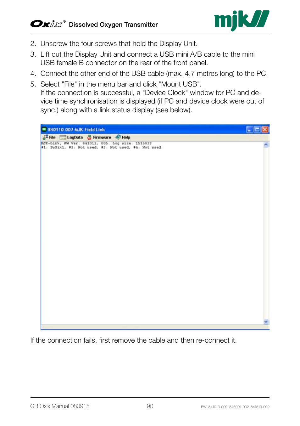 Xylem Oxix Dissolved Oxygen Transmitter User Manual | Page 90 / 126