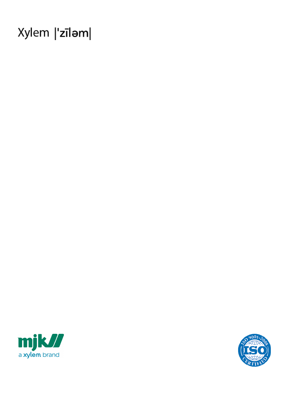 Xylem MY CONNECT HMI display User Manual | Page 47 / 47