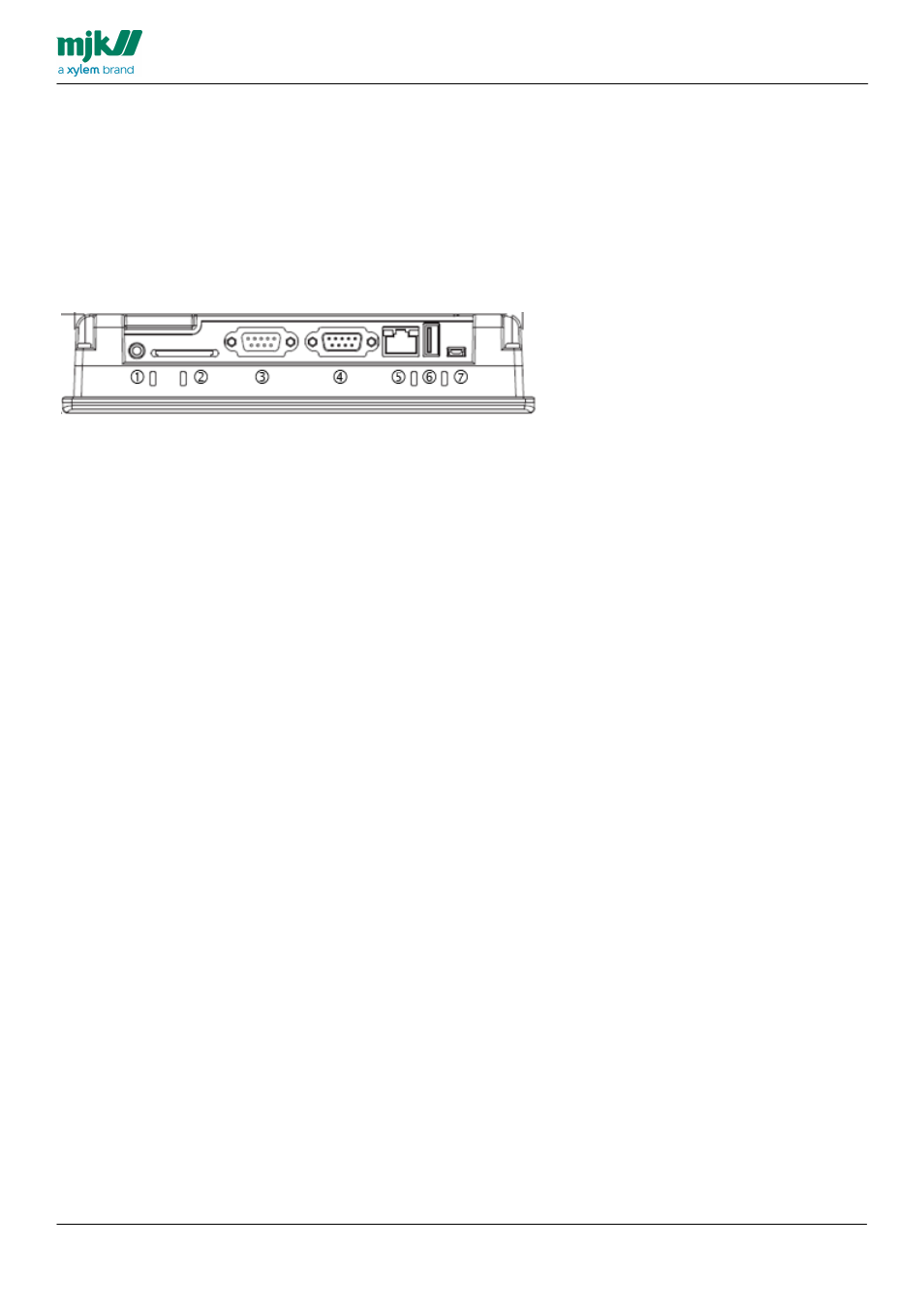 Electrical and mechanical mounting and connecting | Xylem MY CONNECT HMI display User Manual | Page 8 / 47
