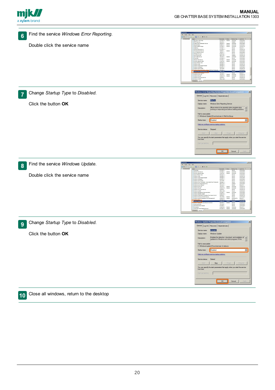 Xylem CHATTER Base System install guide User Manual | Page 20 / 79