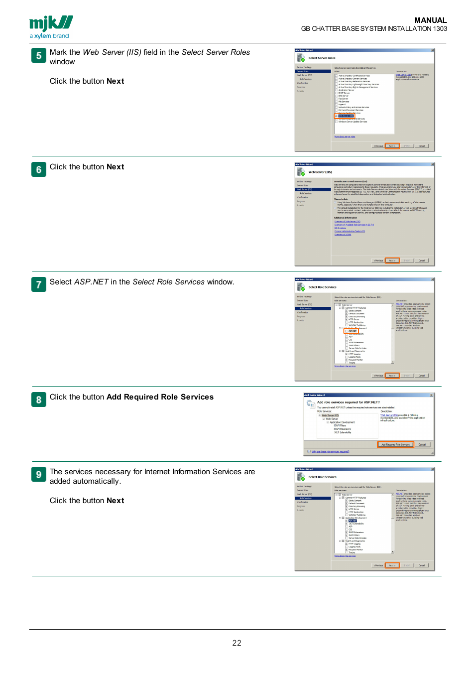 Xylem CHATTER Base System install guide User Manual | Page 22 / 79