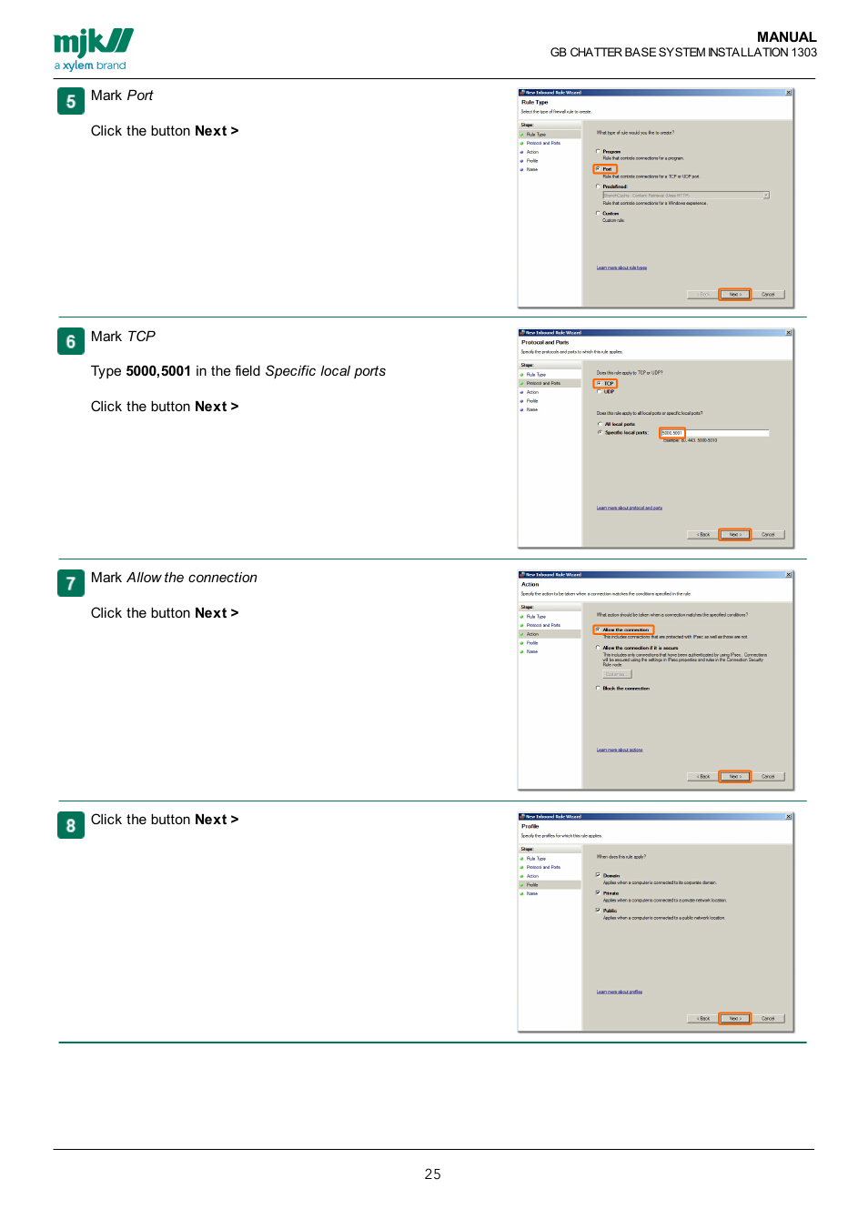 Xylem CHATTER Base System install guide User Manual | Page 25 / 79