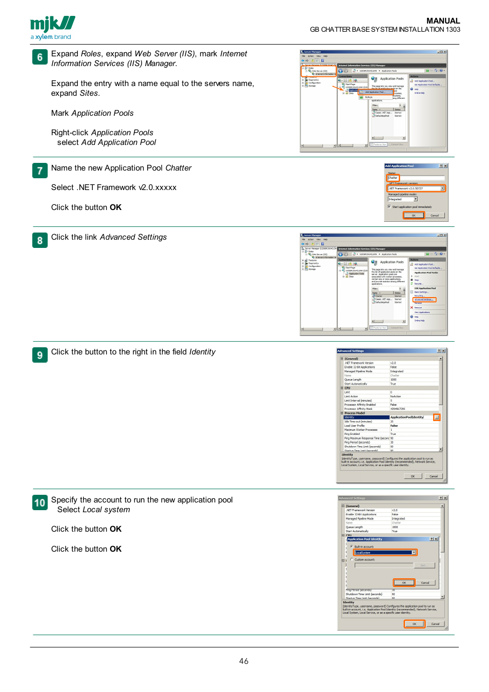 Xylem CHATTER Base System install guide User Manual | Page 46 / 79