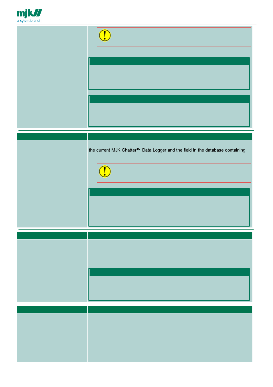 Xylem CHATTER Notification System configuration guide User Manual | Page 34 / 65