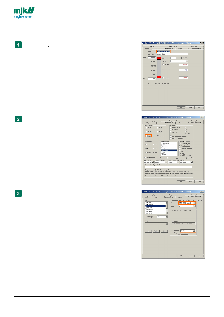 Analog objects, Analog object | Xylem CHATTER Notification System configuration guide User Manual | Page 60 / 65