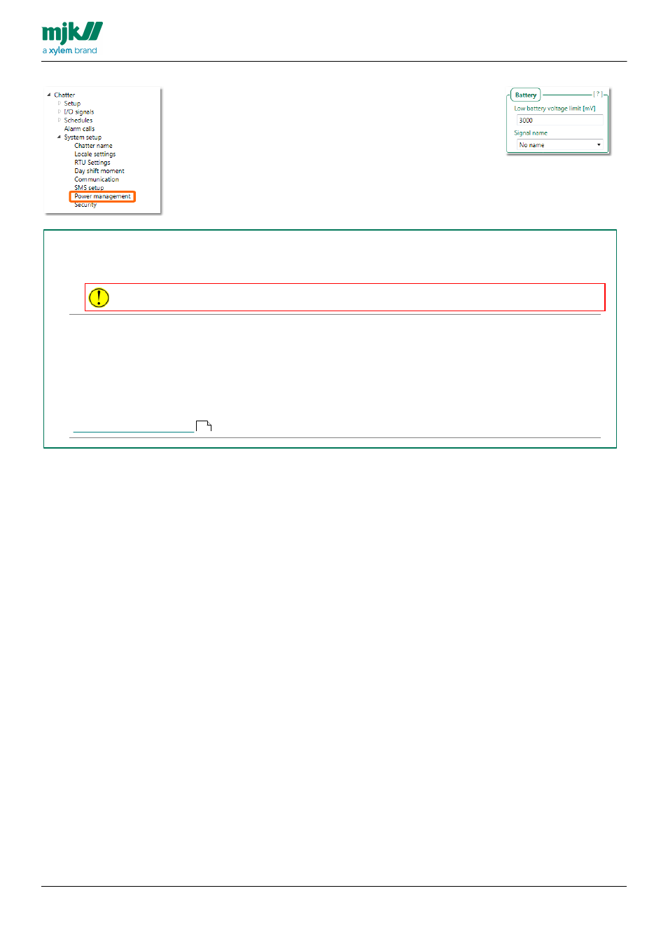 Battery pane | Xylem CHATTER RTU and E-mail User Manual | Page 132 / 205