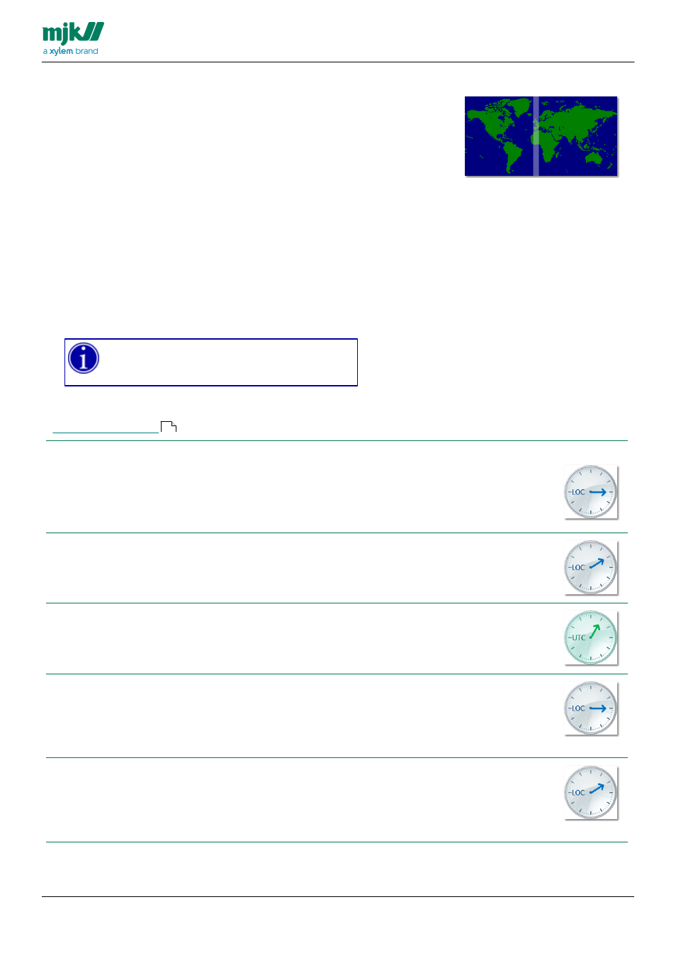 Time and time zones, How chatter™ data logger uses time | Xylem CHATTER RTU and E-mail User Manual | Page 161 / 205