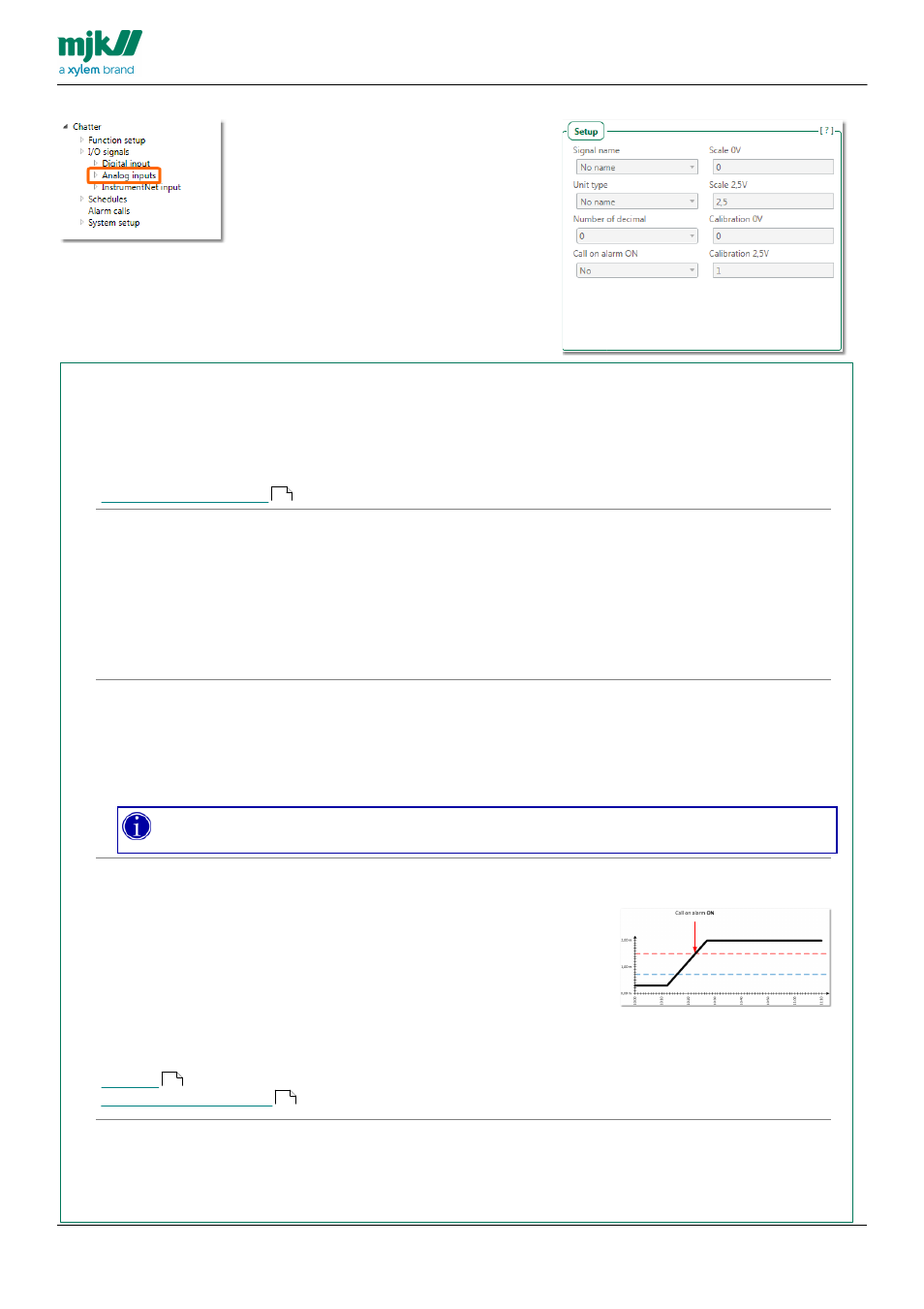 Setup, Setup pane | Xylem CHATTER RTU and E-mail User Manual | Page 84 / 205