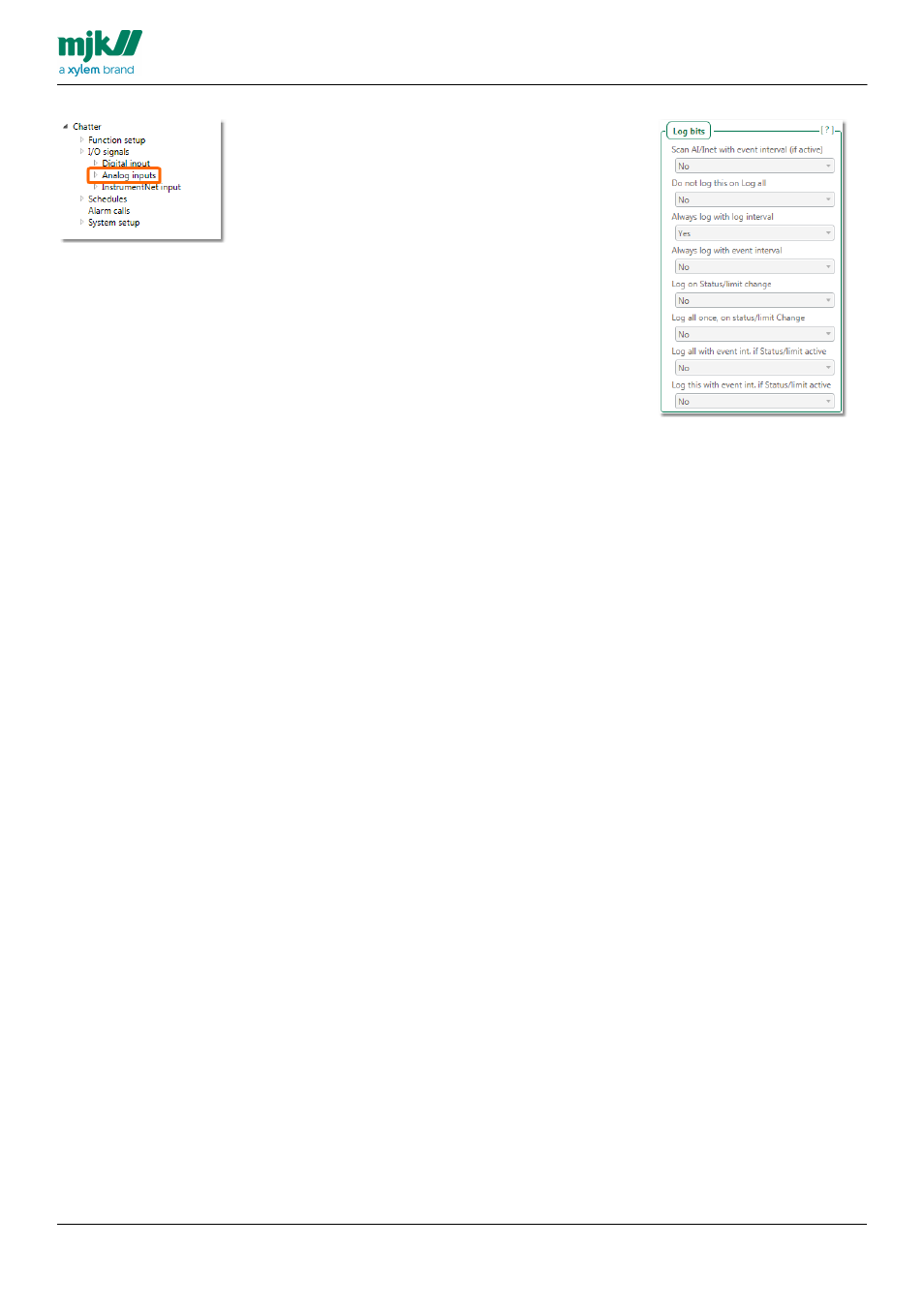 Advanced, Advanced pane | Xylem CHATTER RTU and E-mail User Manual | Page 91 / 205