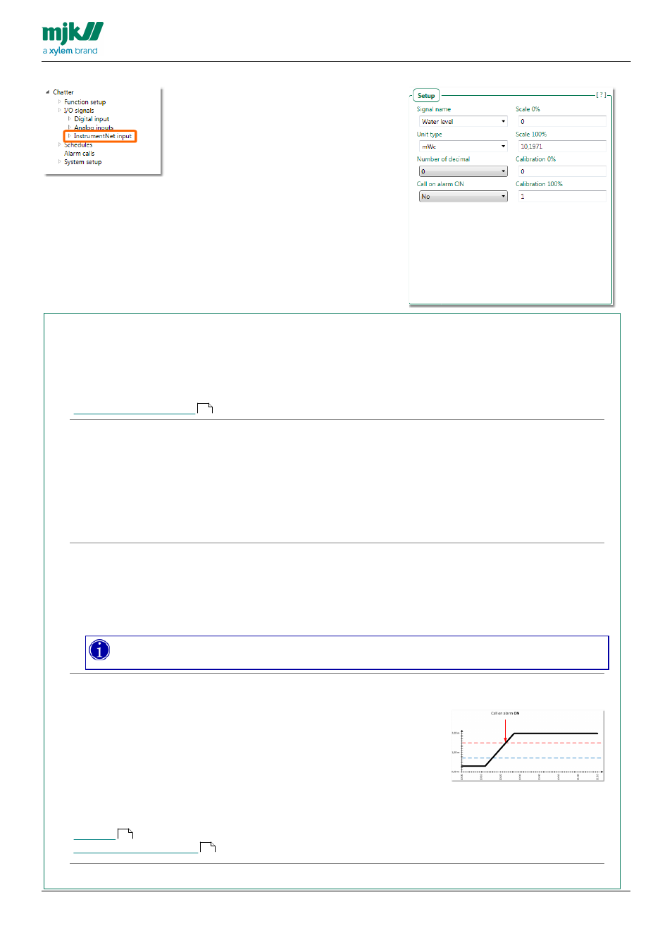 Setup, Setup pane | Xylem CHATTER RTU and E-mail User Manual | Page 93 / 205