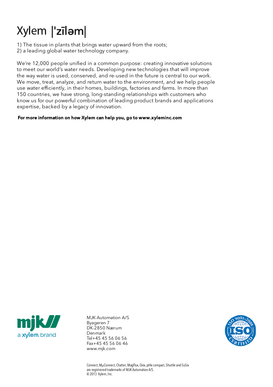 Xylem CHATTER Base System Setup Tool Users Guide User Manual | Page 19 / 19