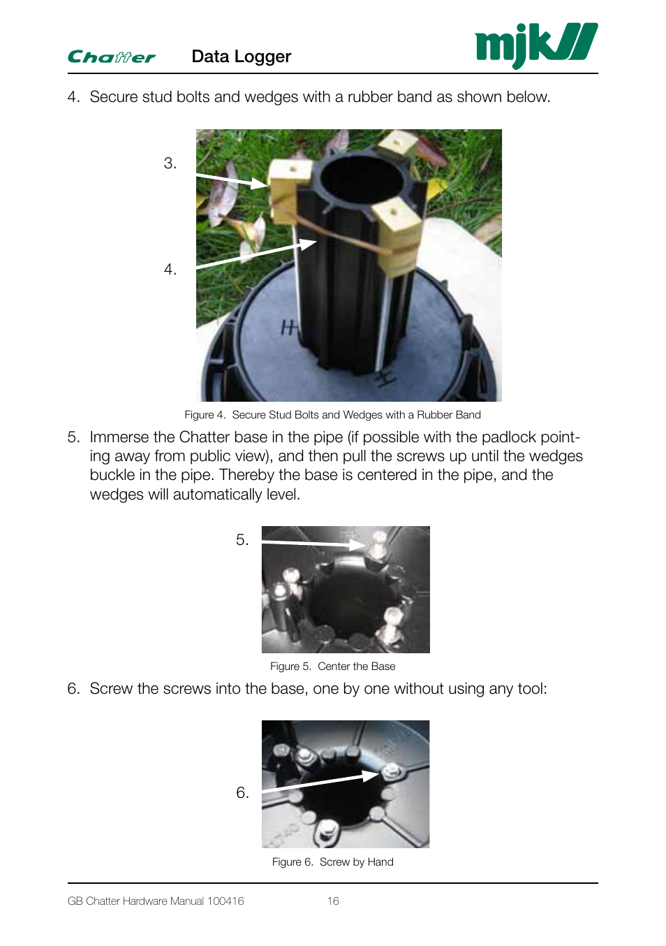 Data logger | Xylem CHATTER Hardware Manual User Manual | Page 16 / 50
