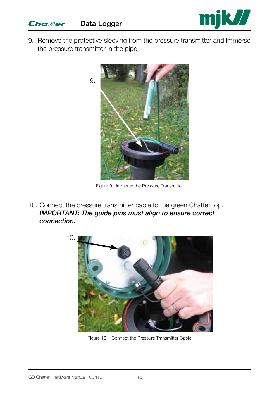 Data logger | Xylem CHATTER Hardware Manual User Manual | Page 18 / 50