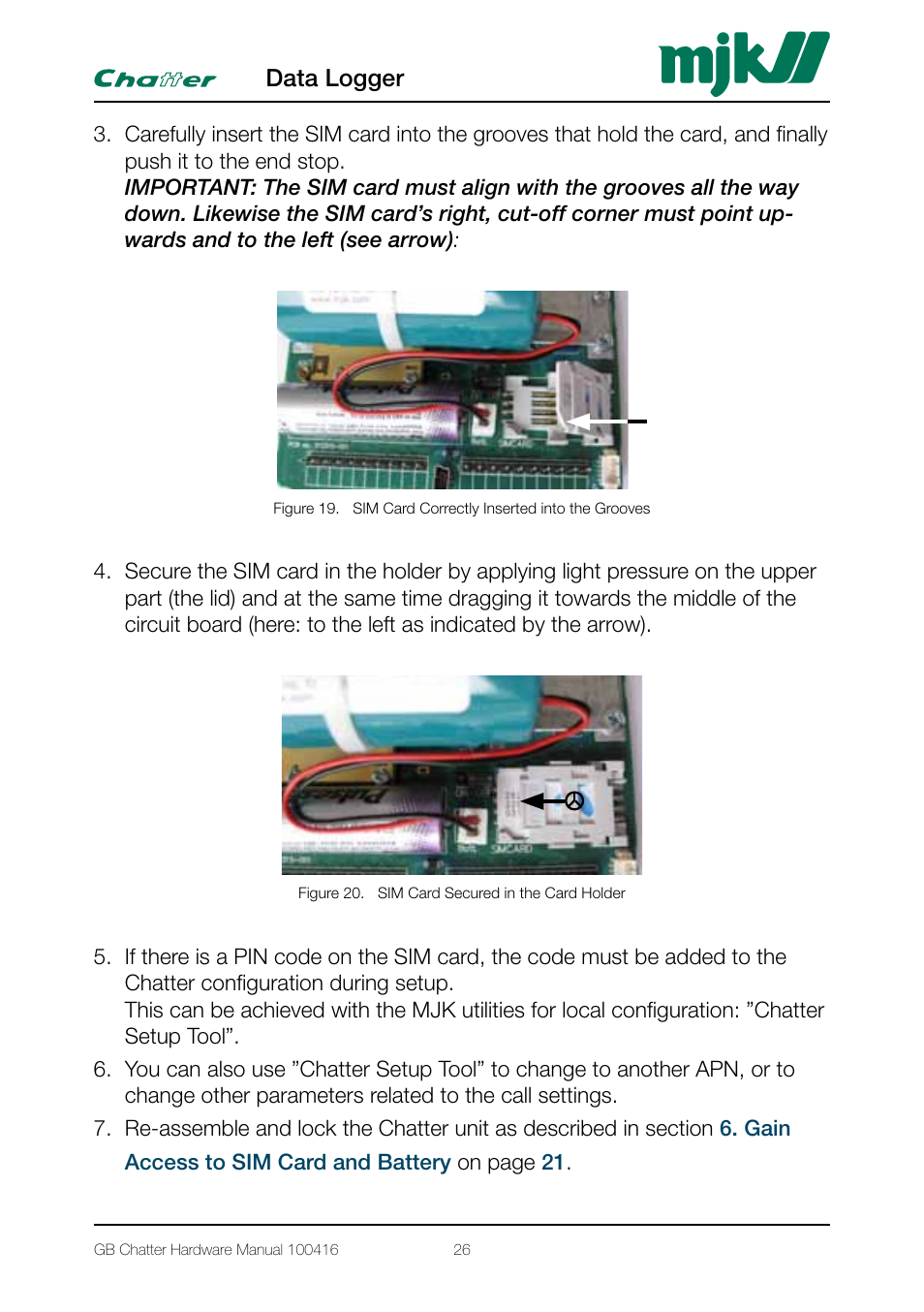 Xylem CHATTER Hardware Manual User Manual | Page 26 / 50