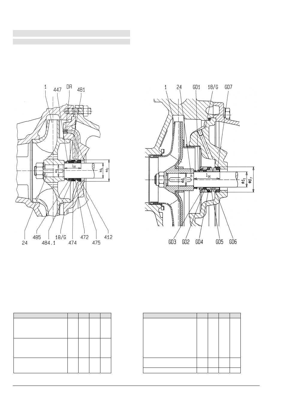 Baureihe lm, lmn, Einbau-, betriebs- und wartungsanleitung, 3 wellenabdichtung | Lm lmn | Xylem LMN User Manual | Page 10 / 68