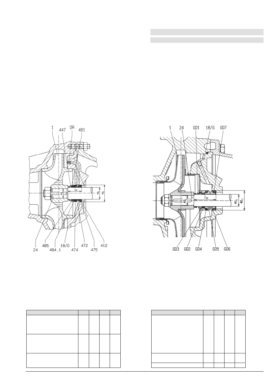 Série lm, lmn, 3 garniture d’arbre | Xylem LMN User Manual | Page 27 / 68