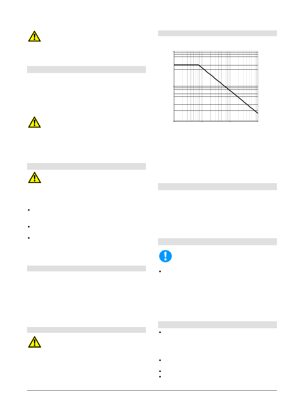 Série lm, lmn, 3 remise en service, 4 limites de l’exploitation | 5 lubrification, 6 contrôle, 7 mise hors service | Xylem LMN User Manual | Page 33 / 68