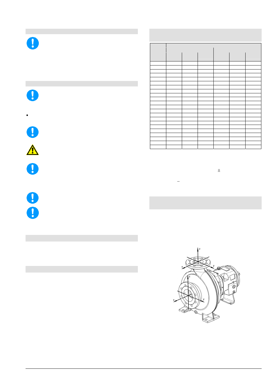 Model lm, lmn, 4 bearings, 5 condensation | 6 approximate value for sound pressure level | Xylem LMN User Manual | Page 45 / 68