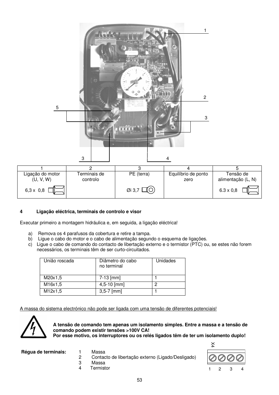 Xylem HYDROVAR WATERCOOLED User Manual | Page 53 / 68