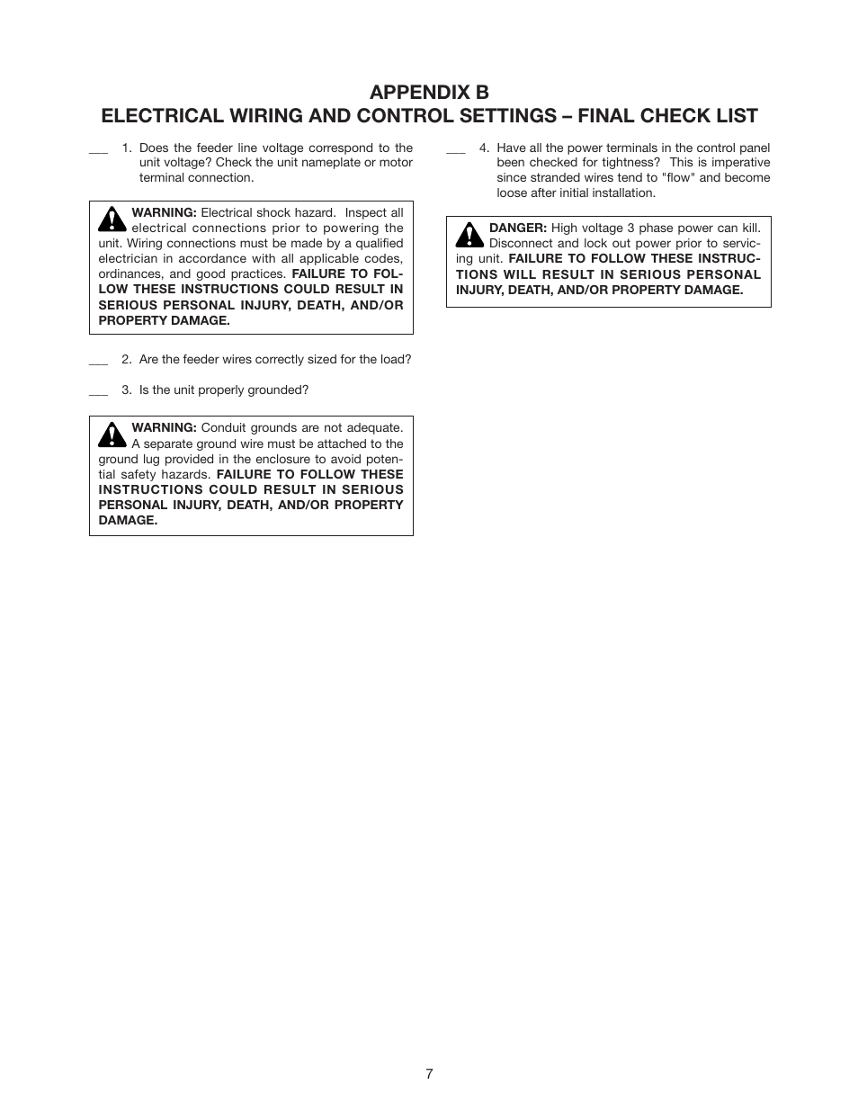 Xylem Fire Pump Package Pumping Systems S13421 REV.B User Manual | Page 9 / 10