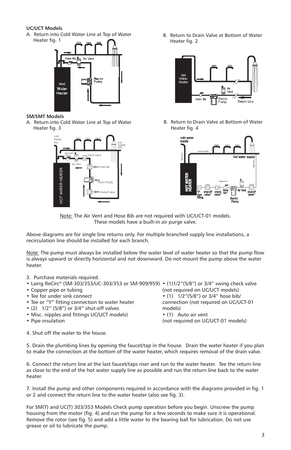 Xylem IM 16 Seal-less Centrifugal Canned Motor Pumps For Instant Hot Water Recirculating System (obsolete) User Manual | Page 3 / 8