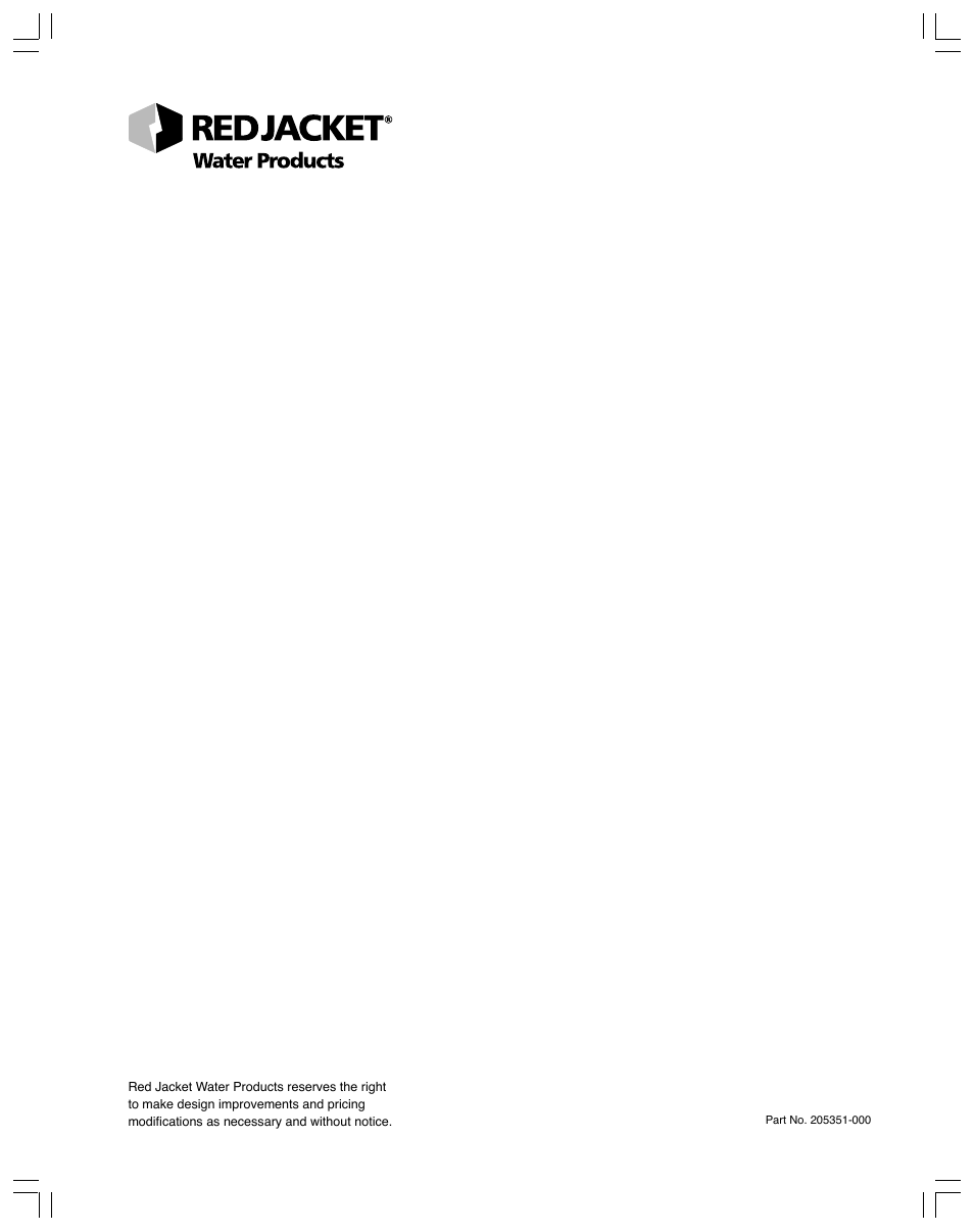 Xylem RJ Enduro Tank IOM 3 languages Tri-lingual User Manual | Page 20 / 20