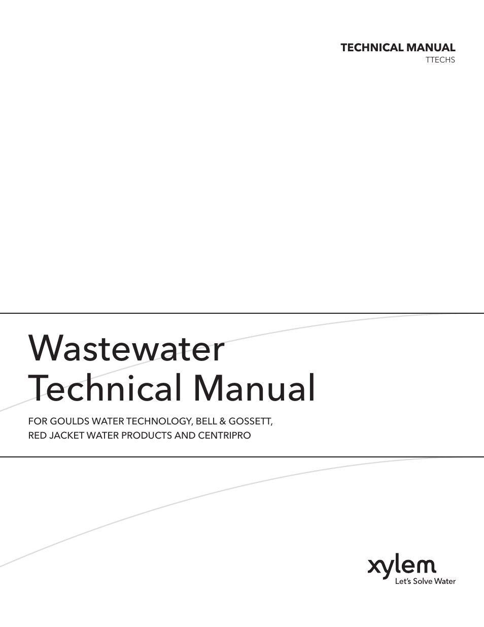 Xylem Wastewater (Technical Manual) User Manual | 32 pages