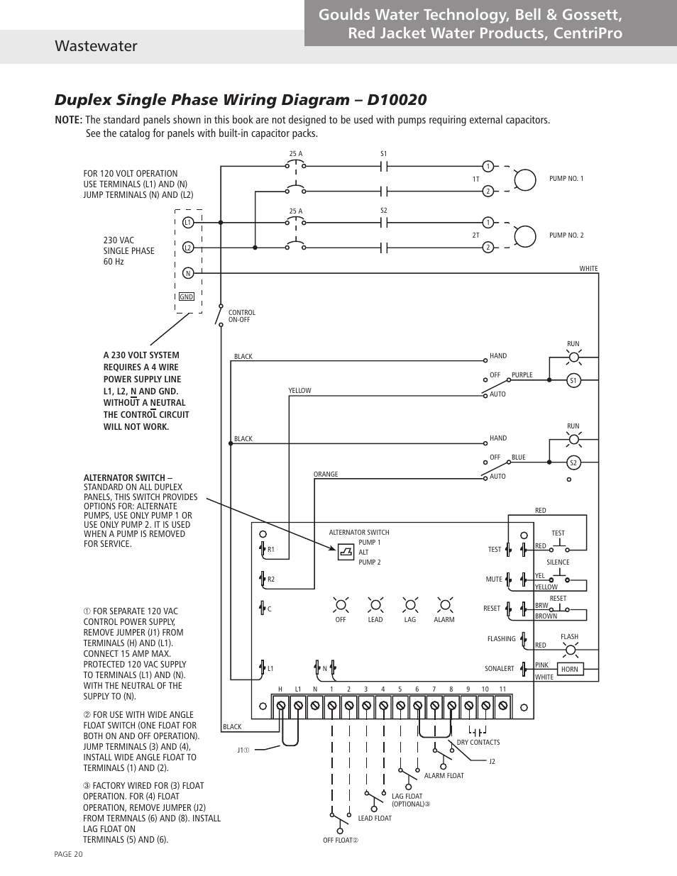 Xylem Wastewater (Technical Manual) User Manual | Page 20 / 32