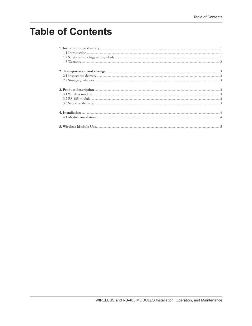 Bell & Gossett P0002560 Wireless Module and RS-485 Module User Manual | Page 2 / 8