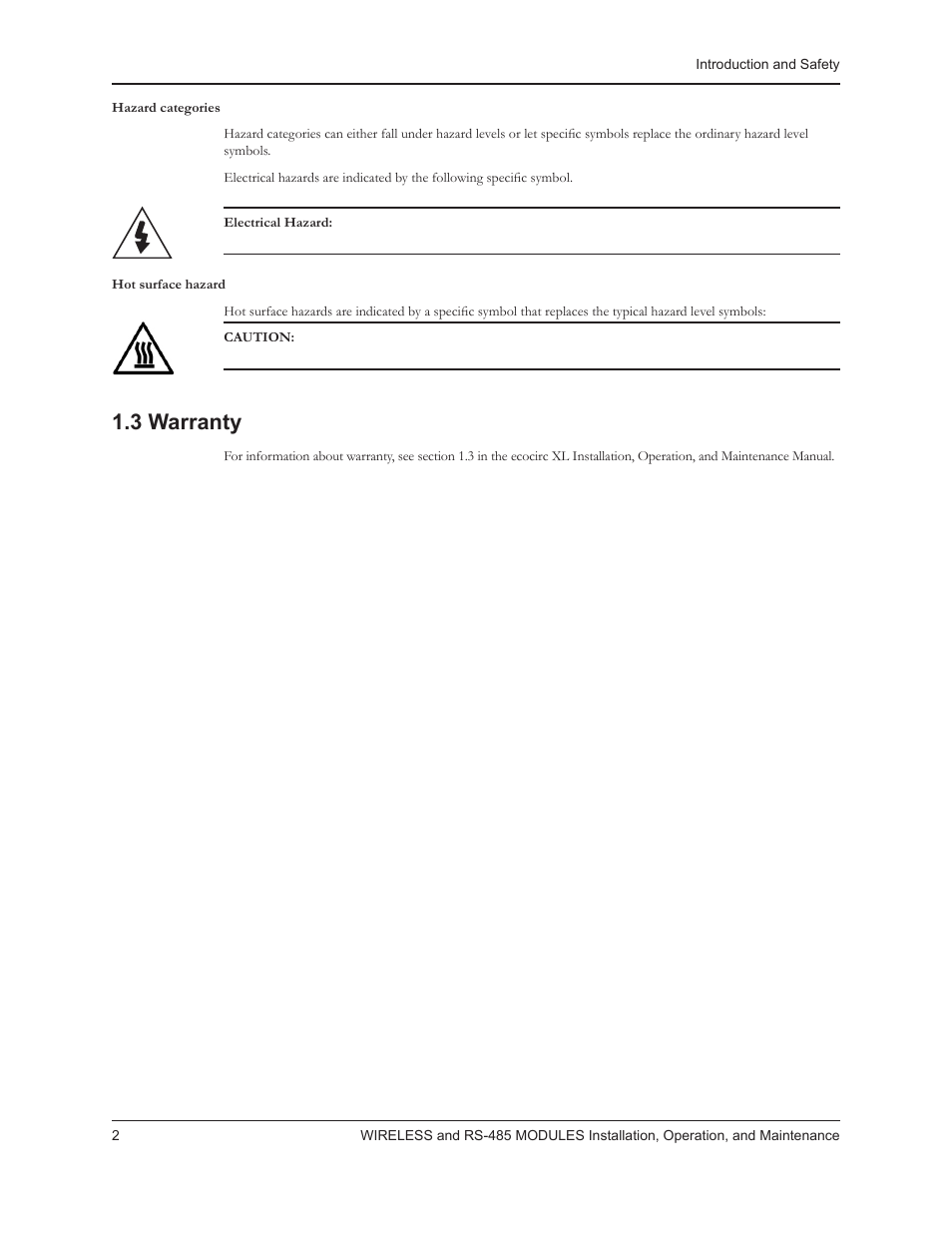 3 warranty | Bell & Gossett P0002560 Wireless Module and RS-485 Module User Manual | Page 4 / 8